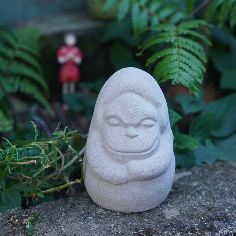 Handcrafted Double-sided Statue Cement Sculpture