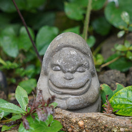 Spirited Away Two-Faced Guardian Statue – Hand-Carved Cement Garden Sculpture, Anime-Inspired Outdoor Decor